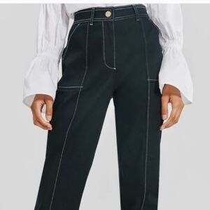 Something Navy Contrast Stitch Jeans